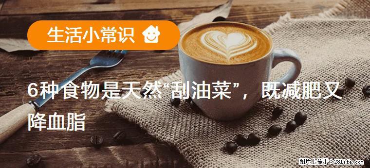 【生活小常识】6种食物是天然“刮油菜”，既减肥又降血脂 - 昌都生活资讯 - 昌都28生活网 changdu.28life.net